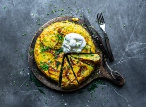 SPAR Mahlzeit Kartoffel-Tortilla mit Bärlauch