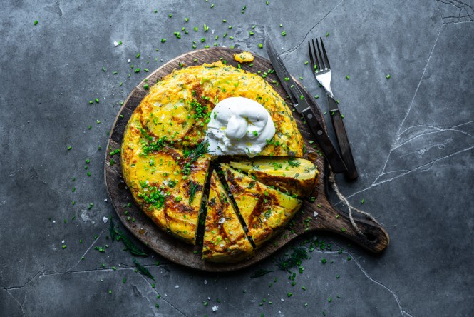 SPAR Mahlzeit Kartoffel-Tortilla mit Bärlauch