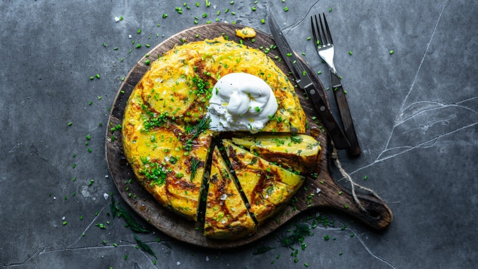 SPAR Mahlzeit Kartoffel-Tortilla mit Bärlauch