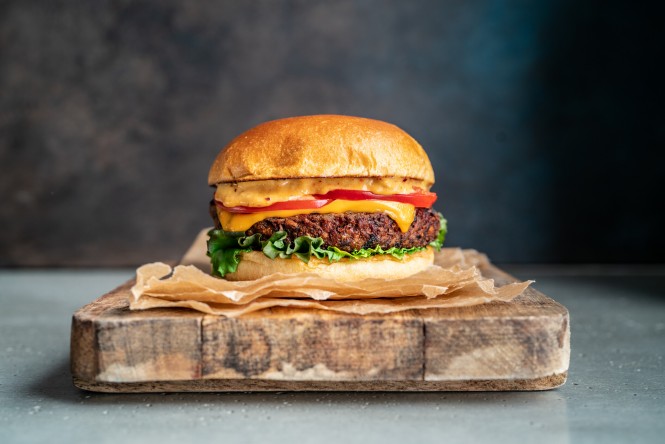 SPAR Mahlzeit Schwammerl Burger