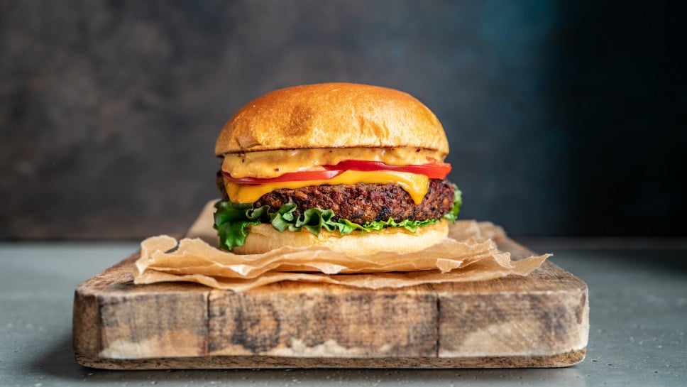 SPAR Mahlzeit Schwammerl Burger