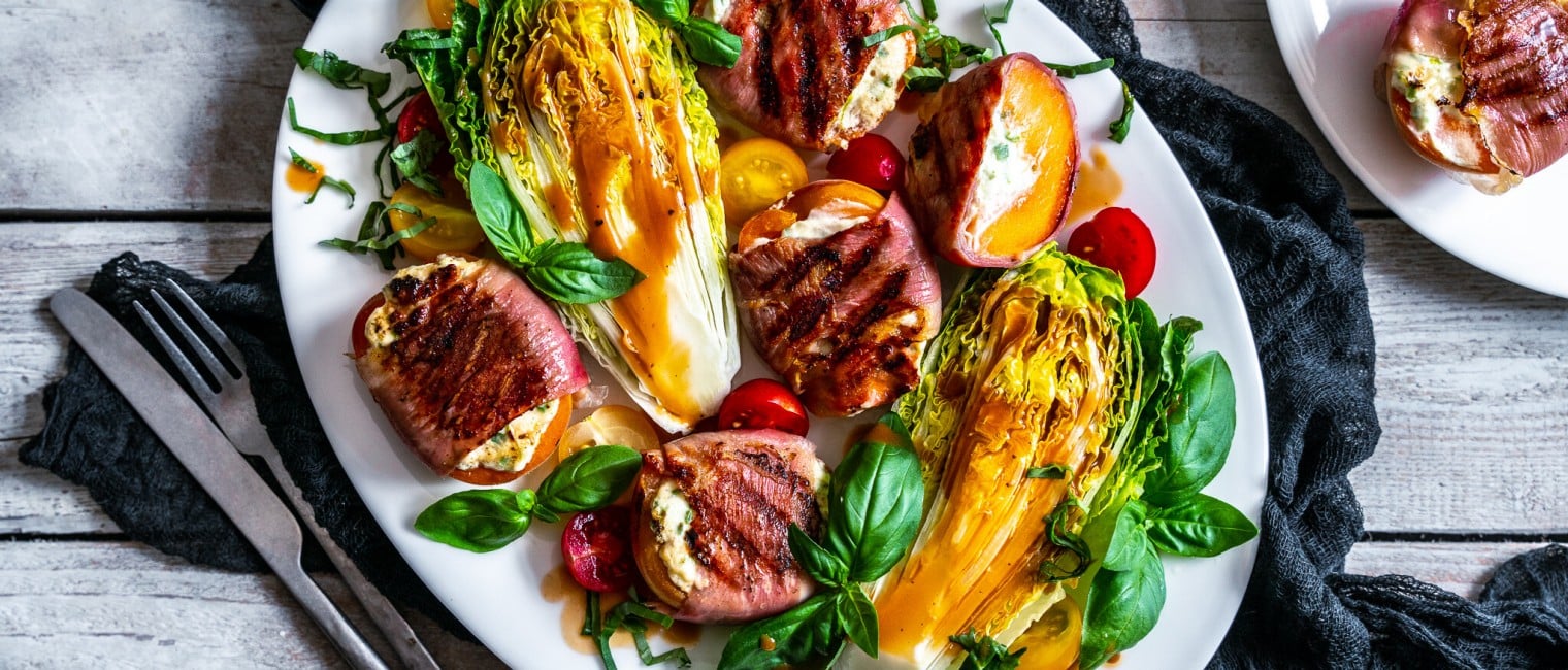 SPAR Mahlzeit Gefüllter Marillen Salat