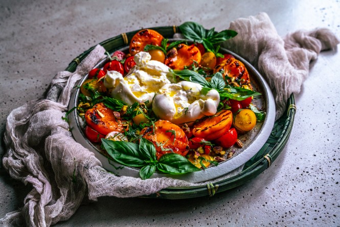 SPAR Mahlzeit Gegrillte Marille Caprese
