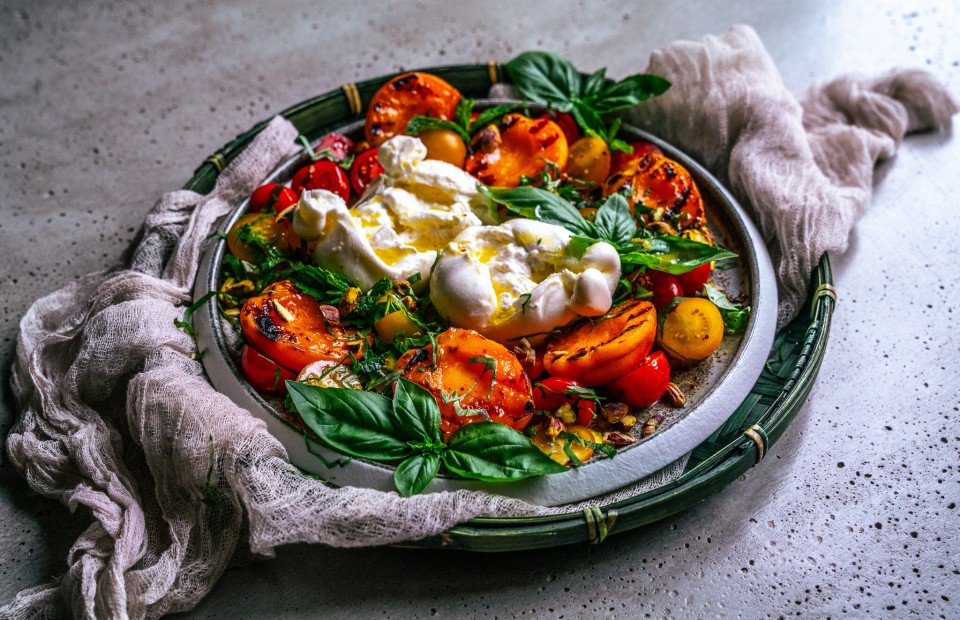 SPAR Mahlzeit Gegrillte Marille Caprese SPAR Mahlzeit Gegrillte Marille Caprese