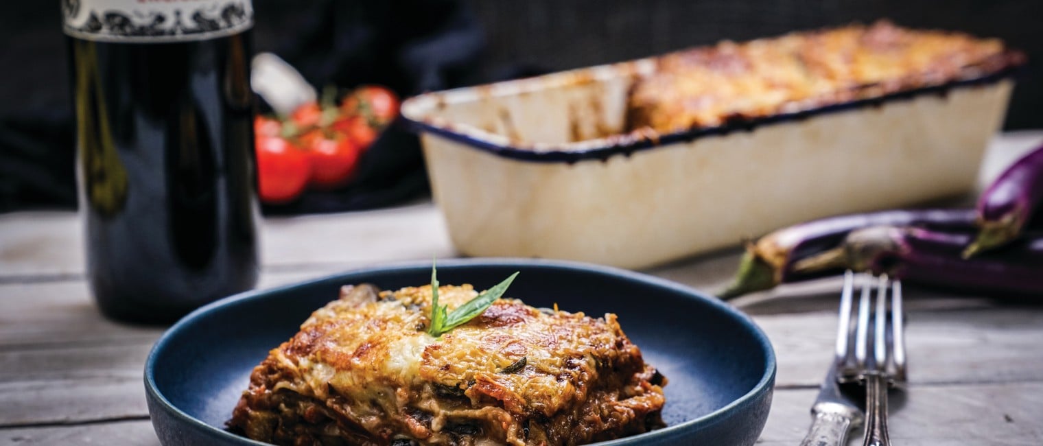 Melanzani-Lasagne