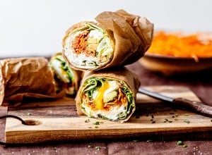 Schneller Salatwrap