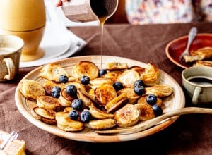 Bananen Pancake Bites