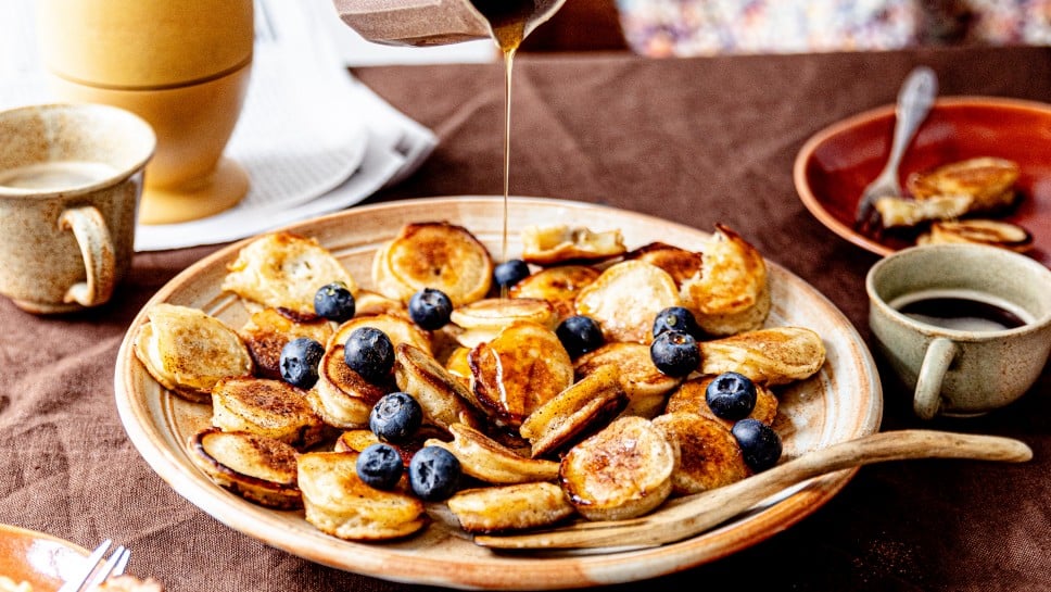 Bananen Pancake Bites