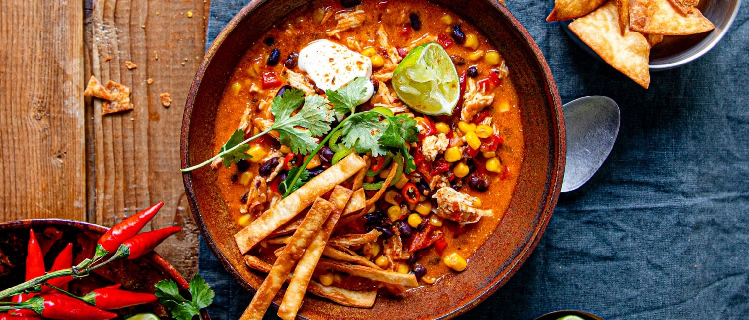 Chicken Taco Suppe