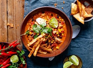 Chicken Taco Suppe