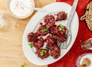 Rote Rüben Sauerkraut Rösti