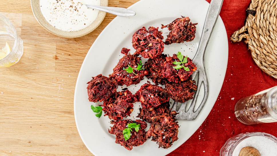 Rote Rüben Sauerkraut Rösti