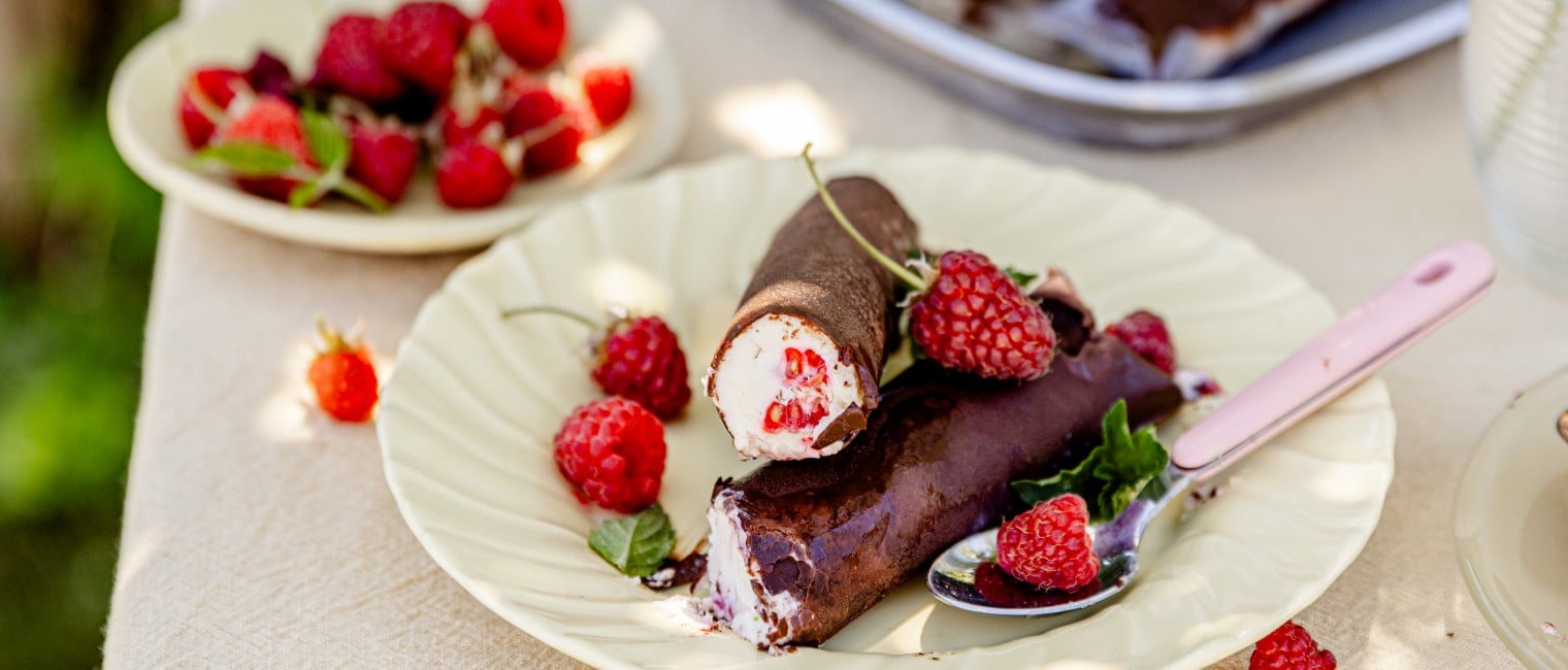 Himbeer-Schoko-Eis