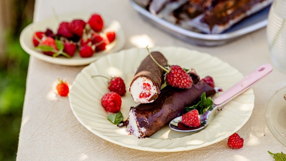 Himbeer-Schoko-Eis