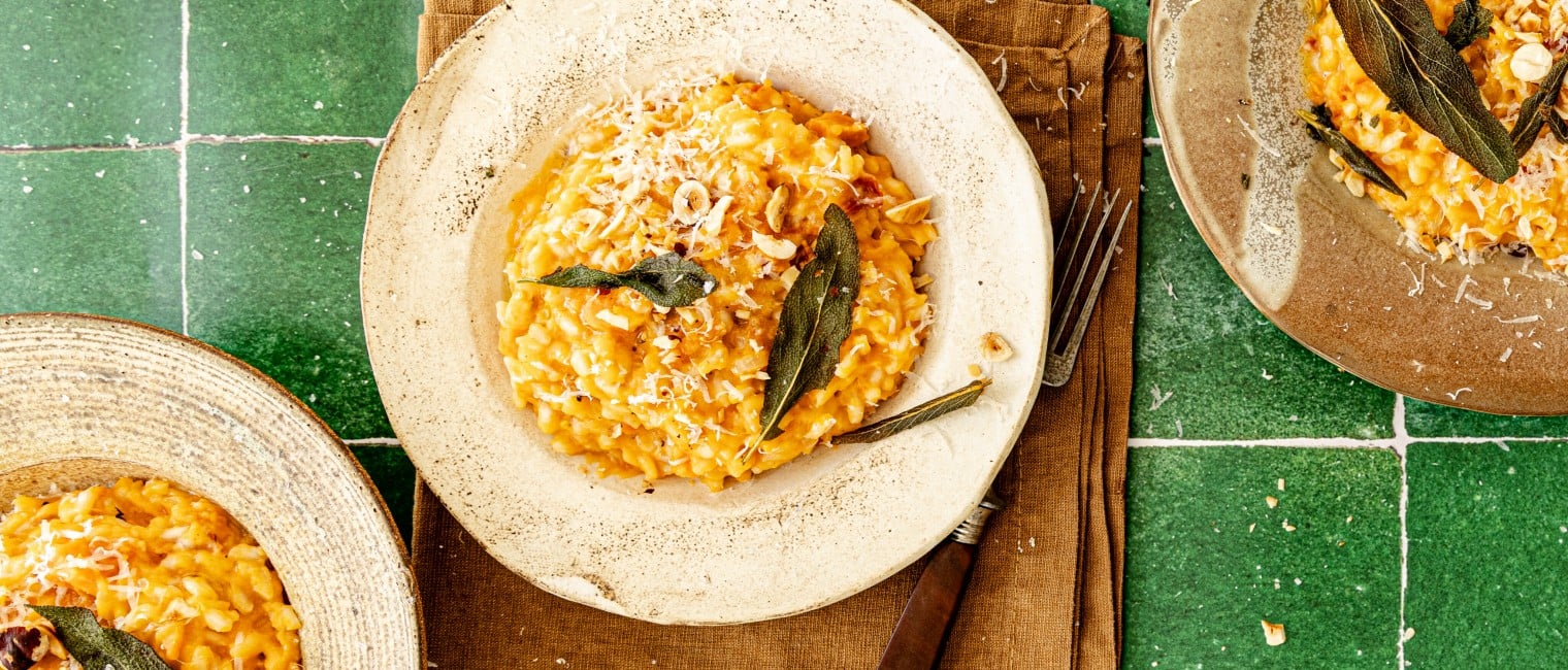 Süßkartoffelrisotto