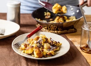 Karamellisierter Apfelschmarrn