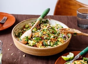 Crispy Rice Salad