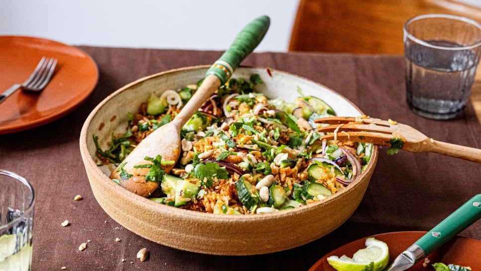 Crispy Rice Salad