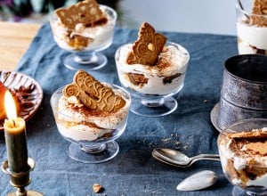 Einfaches Bratapfel-Spekulatius-Tiramisu