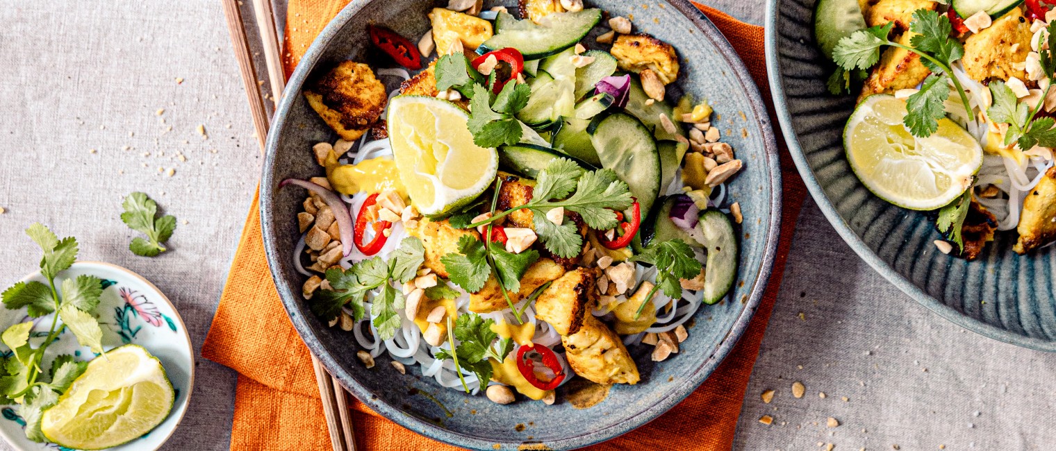 Peanut Chicken Bowl