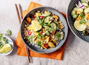 Peanut Chicken Bowl