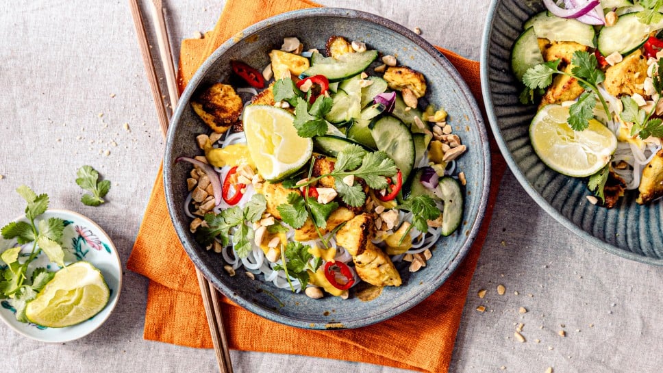 Peanut Chicken Bowl