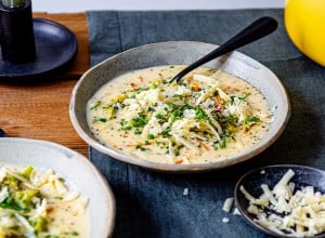 Brokkoli Cheddar Suppe