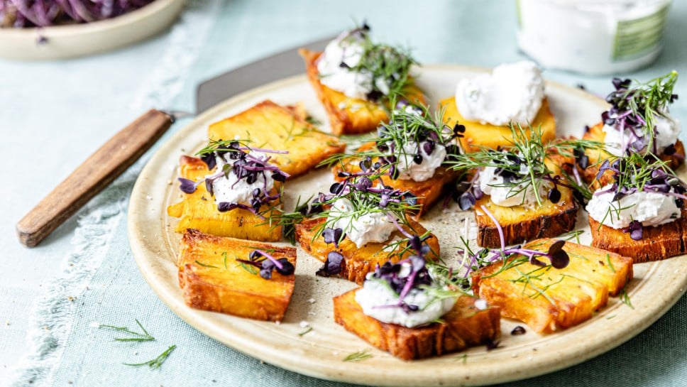 Knusprige Thousand Layer Kartoffelbites