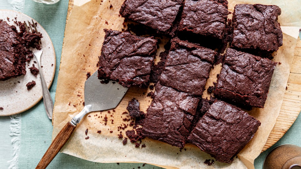 saftige vegane Brownies