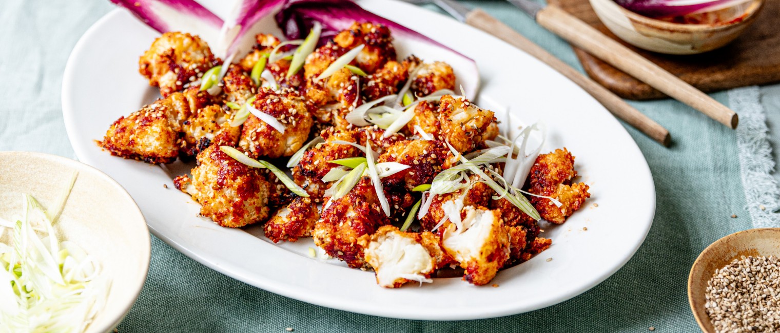 Vegane Karfiol Wings 
