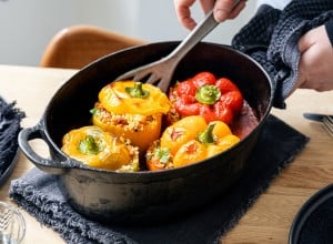 SPAR Mahlzeit! vegane gefüllte Paprika