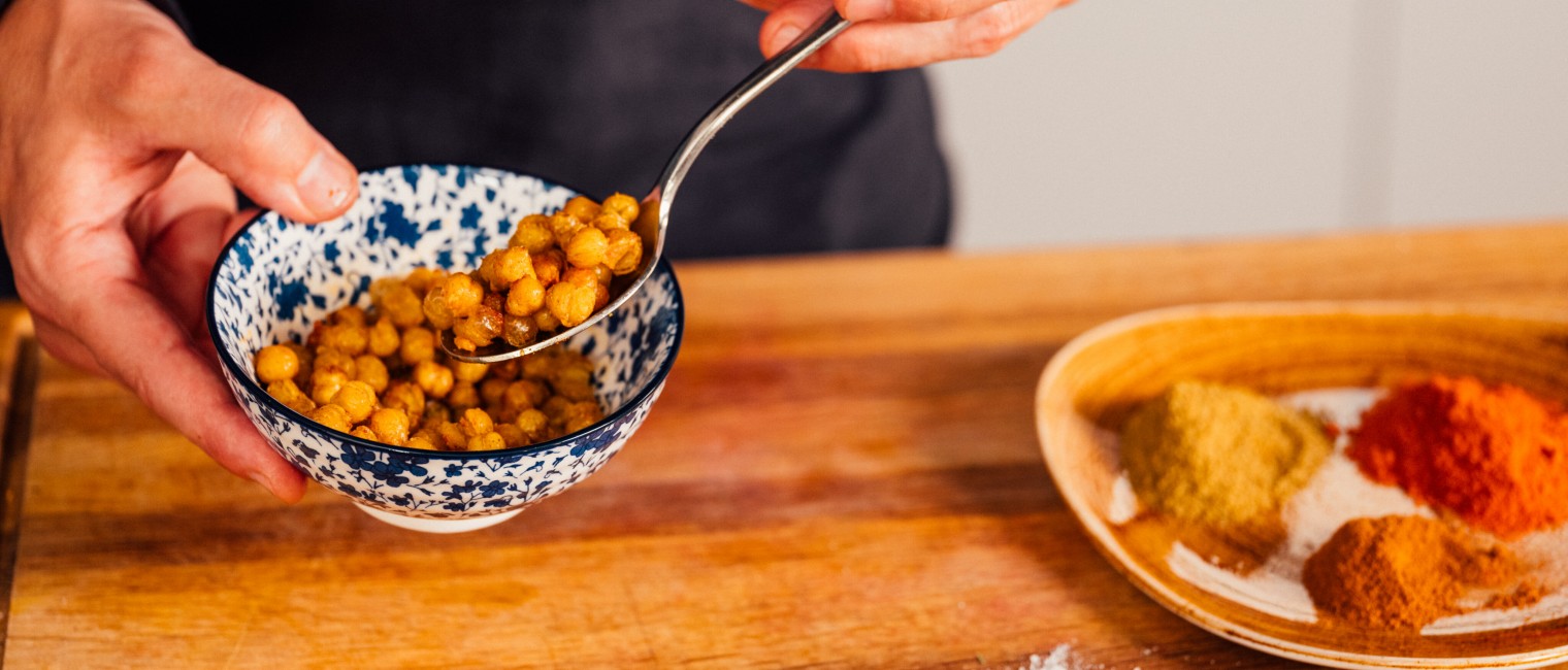 SPAR Mahlzeit Knusprige Kichererbsen