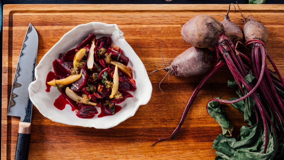 SPAR Mahlzeit! Rote Rüben Birnen Salat