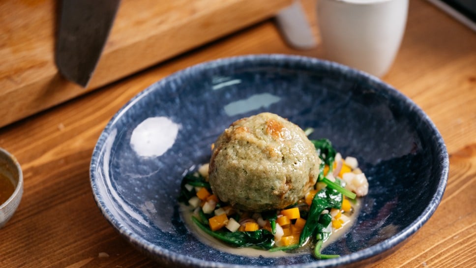 Spinatknödel