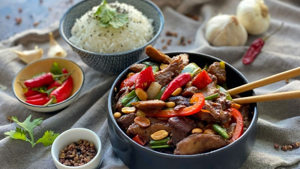 SPAR Mahlzeit Veganes Kung Pao Chicken