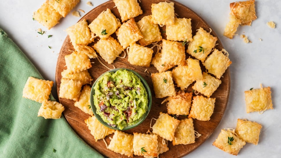 Knusprige Käsecracker