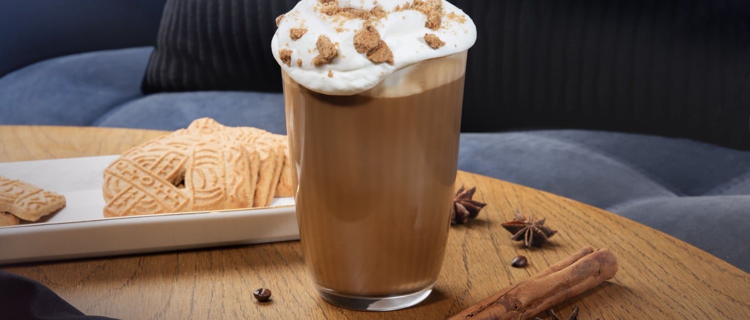 Weihnachtlicher Spekulatius Cappuccino