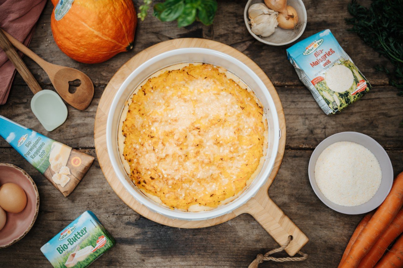 Polenta-Gemüse-Pizza » Rezept | SPAR Mahlzeit!