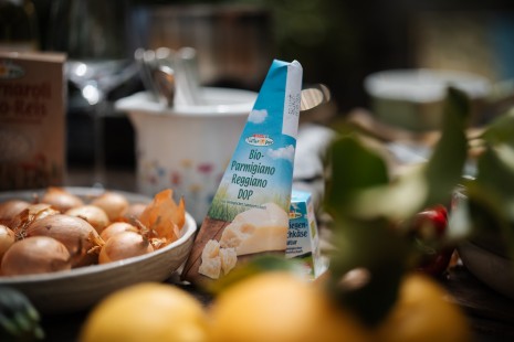 Foto eines SPAR Natur*pur Parmesans