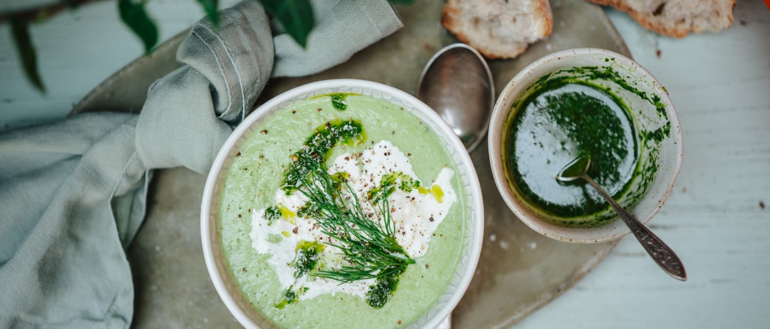 Grüne Gazpacho