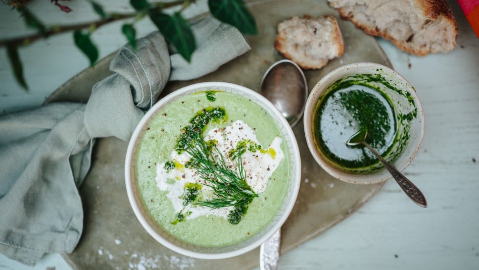 Grüne Gazpacho