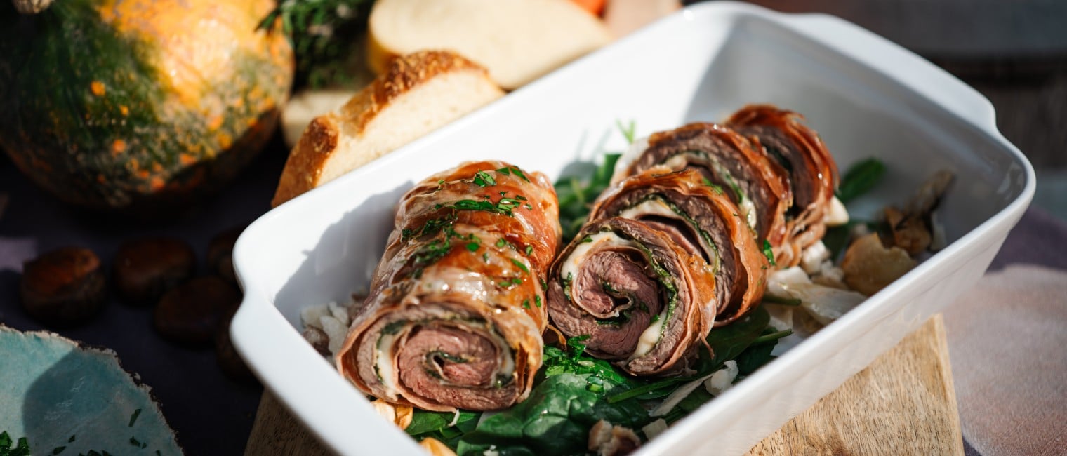 Mediterrane Rinderrouladen