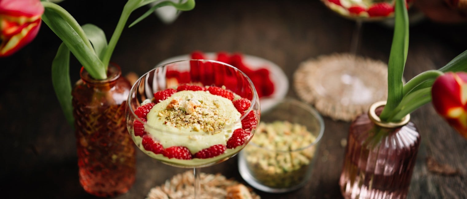 Pistazien Zabaione