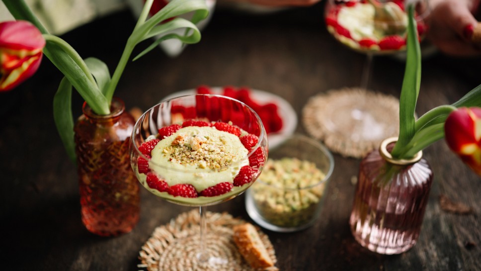 Pistazien Zabaione