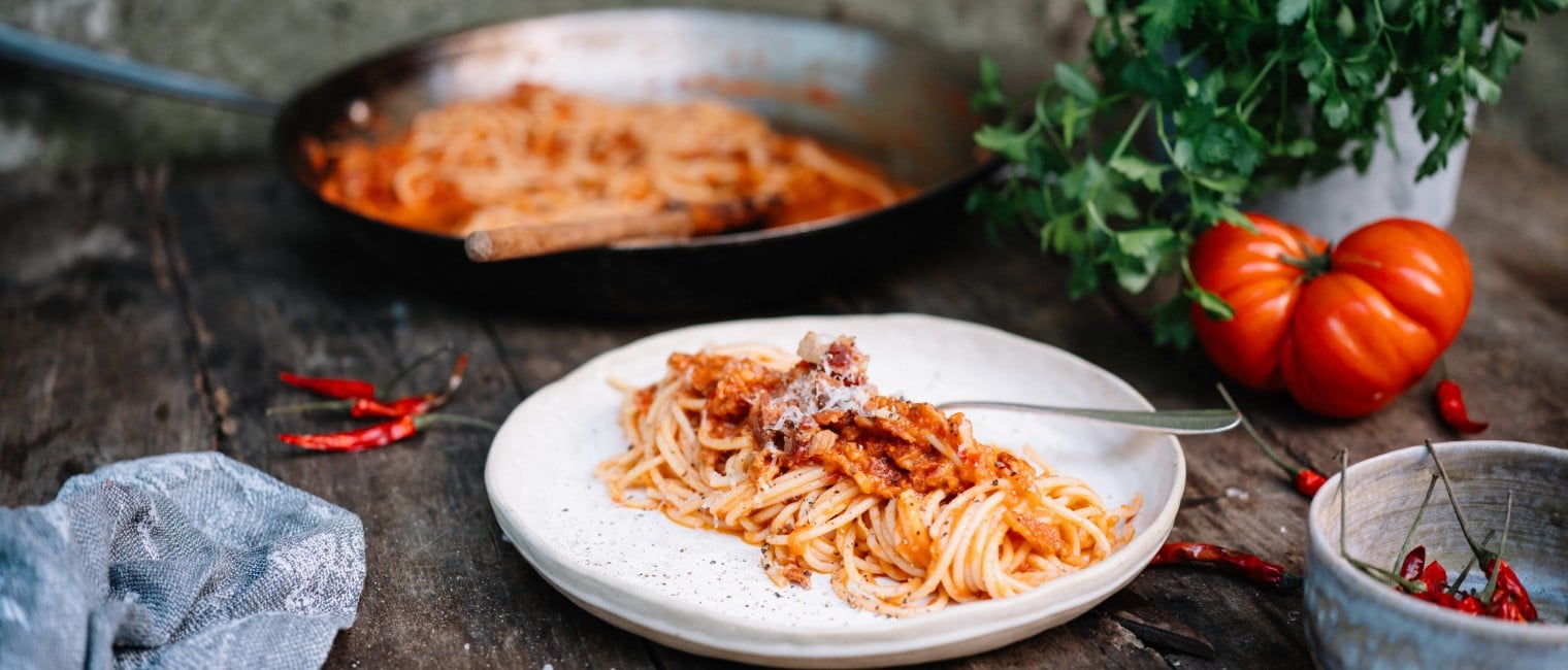 Spaghetti All´amatriciana