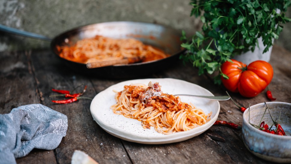 Spaghetti All´amatriciana