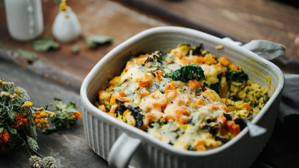 SPAR Mahlzeit Würziger Hühnchen-Grünkohl-Auflauf