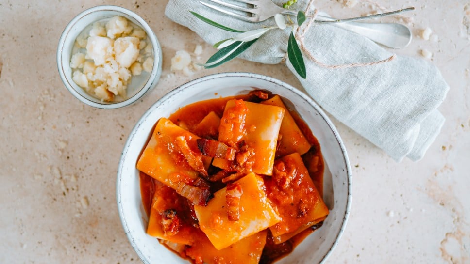SPAR Mahlzeit Pasta all'Amatriciana