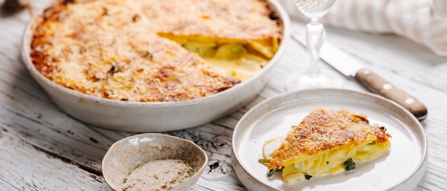 SPAR Mahlzeit Cremiges Kartoffel-Lauch-Gratin