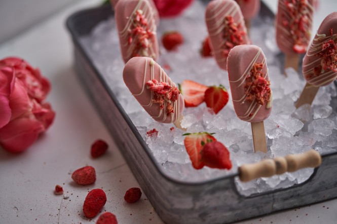 SPAR Mahlzeit Erdbeer-Kokos-Eis